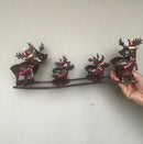 Handmade retro metal elephant candle holder Christmas decoration