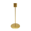 Gold metal candle holder for parties and weddings