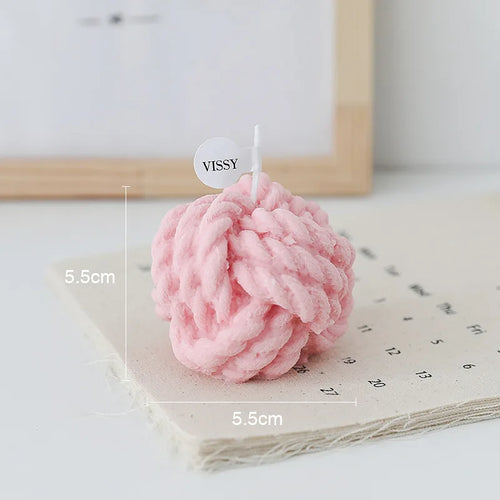 decorative and cute soy wax ball scented candle - vue 11 sur 14