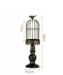 retro birdcage chandelier for romantic dinner and wedding