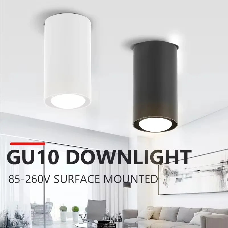 Recessed aluminium LED spotlight for modern indoor lighting