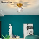 Modern crystal ceiling light for elegant interior decoration