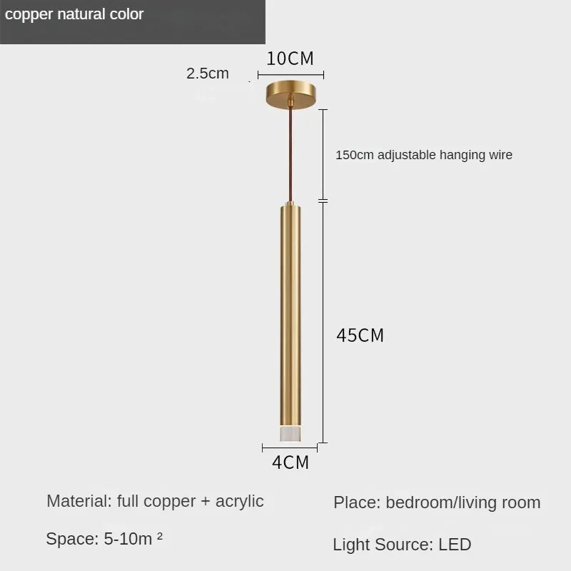 Modern minimalist creative chandelier for bar and restaurant - vue 8 sur 10