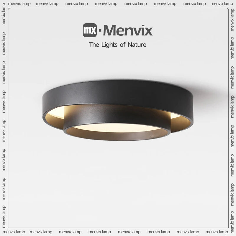 Menvix modern dimmable round square LED indoor light fittings