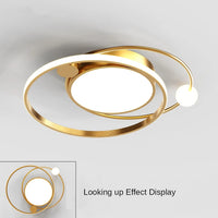 Modern nordic gold chandeliers