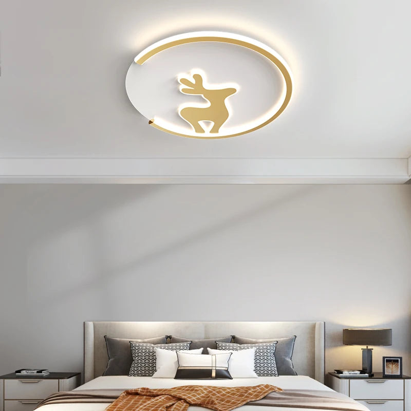 Modern LED ceiling light for decorative indoor lighting