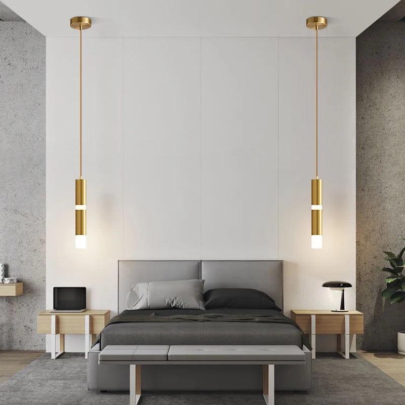 Modern high pendant lamps for diverse uses