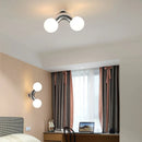 Minimalist retro grape-style chandelier for indoor use