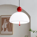 Medieval retro cream glass chandelier for elegant interiors