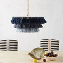 Creative vintage bohemian woven chandelier for stylish interiors