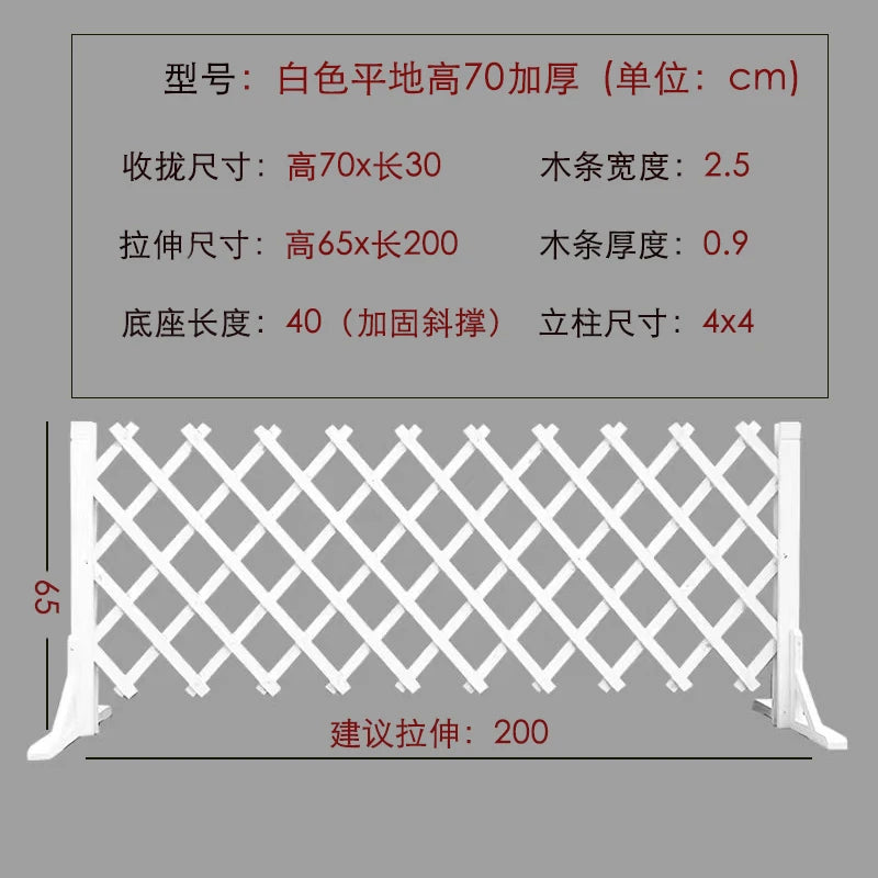 solid wood fence for garden and pets - vue 17 sur 22
