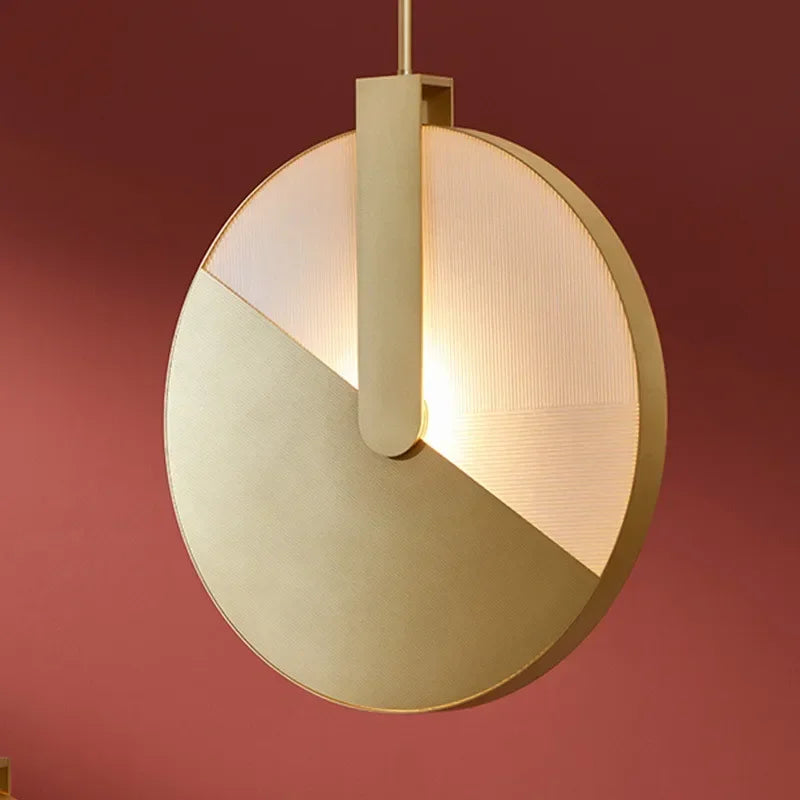 Creative rotating pendant light Italian Nordic zen design - vue 5 sur 7