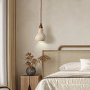 Nordic natural marble stone chandelier with adjustable wire