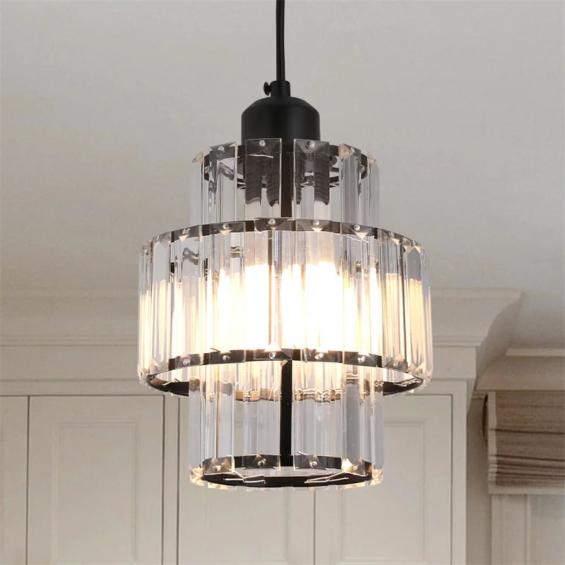 Modern K9 crystal LED chandelier