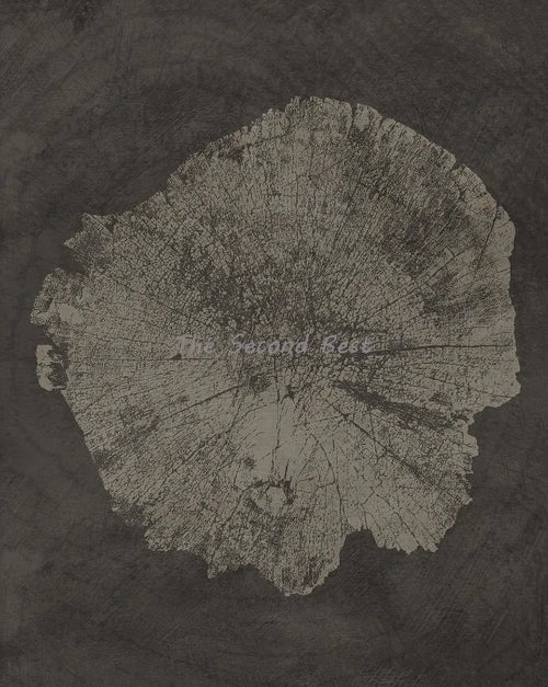 Abstract tree rings modern wall art