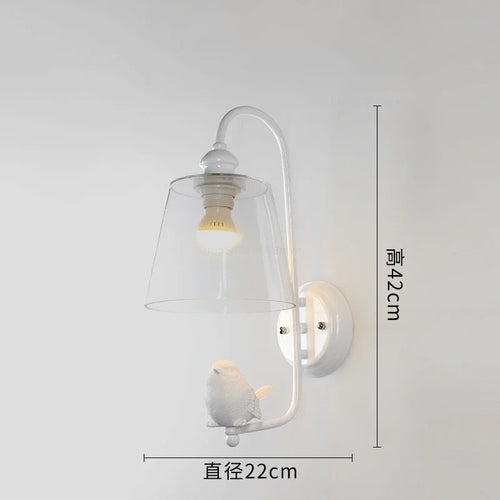 Modern resin decorative angel wall light - vue 9 sur 12