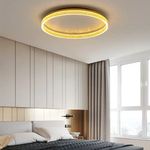 Modern LED ceiling light for elegant interior decor - vue 2 sur 16