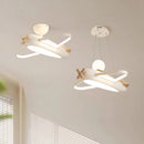 modern helicopter ceiling light for boy's bedroom