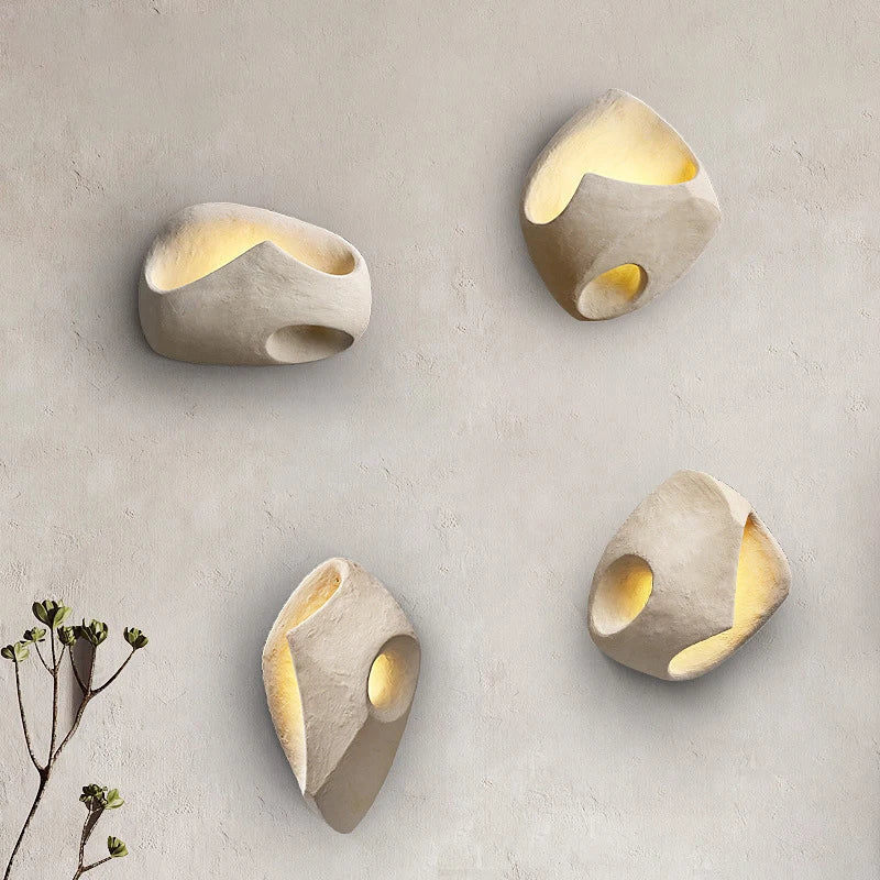 Creative cement art deco wall light for hotel