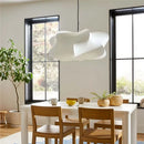 Creative silk pendant light wabi sabi style