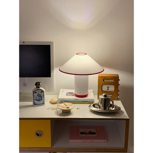 Nordic design retro cotton decorative table lamp - vue 6 sur 8