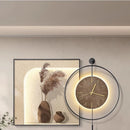 large size wall clock classic design modern metal