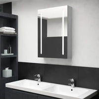 modern storage unit with integrated lighting for bedroom