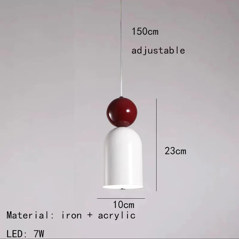 Adjustable metal wire pendant light for various indoor spaces - vue 24 sur 24