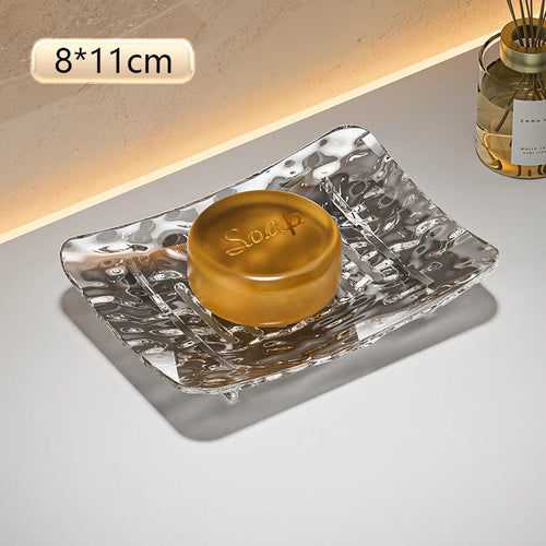 square arched soap dish for hotel and restaurant