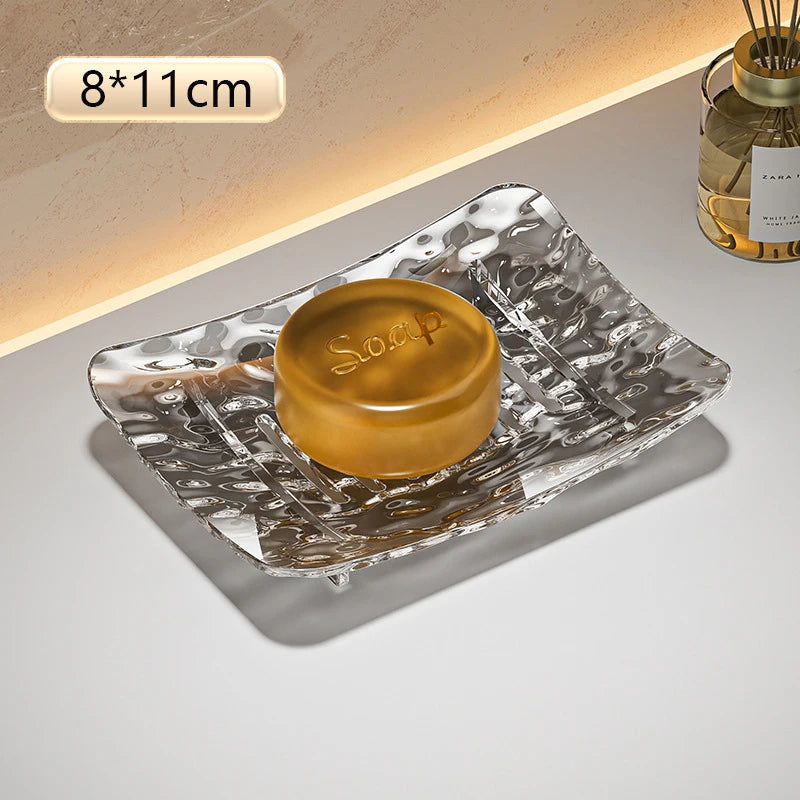 square arched soap dish for hotel and restaurant