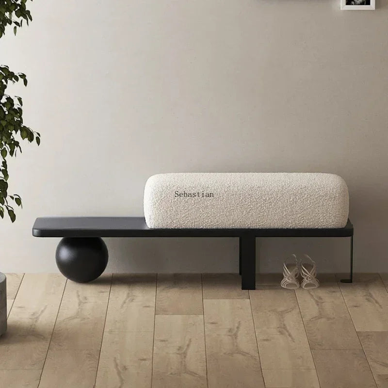 creative stool for changing shoes at home - vue 4 sur 11