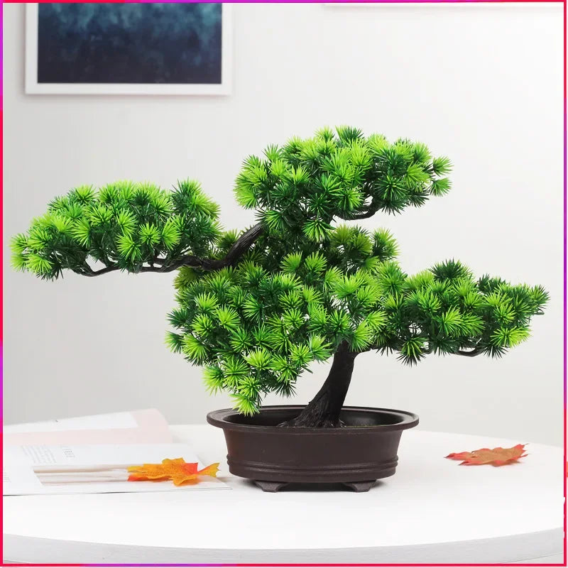 Artificial bonsai plants for indoor and outdoor decoration