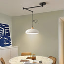 Modern swinging arm LED pendant light