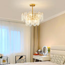 Luxury style glass chandelier for elegant interiors