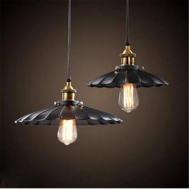 Modern nordic industrial pendant light for interior decor