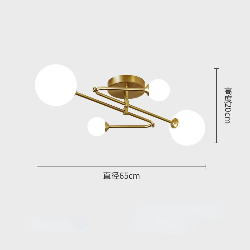 Modern nordic minimalist decorative indoor pendant light