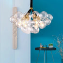 Modern glass chandelier for interior decoration
