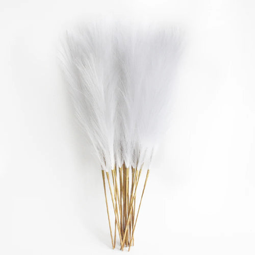 Set of 6 artificial flowers for table decoration and events