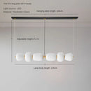 Minimalist Japanese artistic creative glass LED chandelier