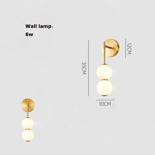 Modern fantasy house LED wall light - vue 9 sur 11