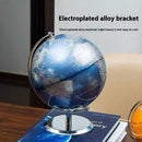 retro globe map for educational and geographic decoration