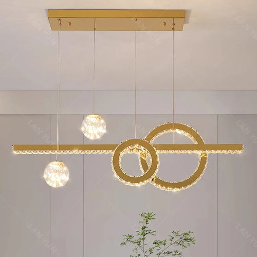 Modern smart crystal decorative lamps for indoor use - vue 4 sur 6