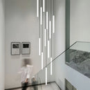Luxury modern minimalist chandelier for duplex