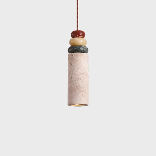 Modern natural stone chandelier for interior decoration - vue 4 sur 7