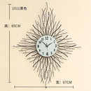 unique metal european design pendulum wall clock