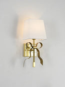Large modern LED wall light for interiors