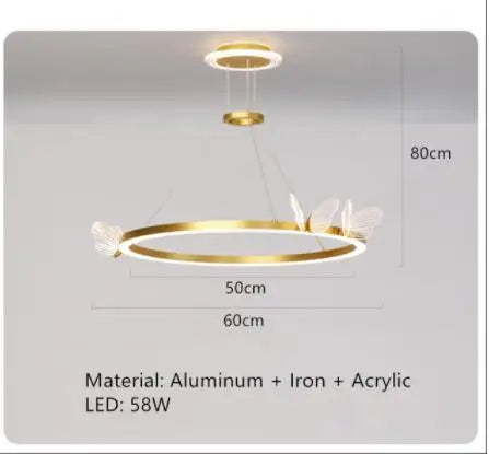 Acrylic designer pendant light for modern luxury decor - vue 15 sur 21