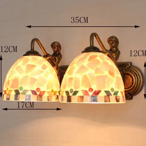 Handmade retro bohemian decorative wall lights - vue 10 sur 13