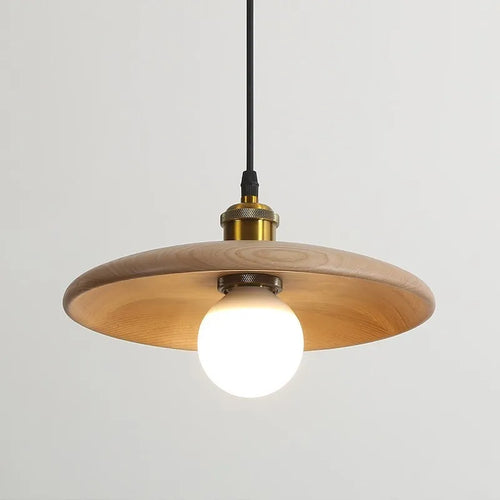 suspension en bois massif pour décoration intérieure moderne - vue 6 sur 15
