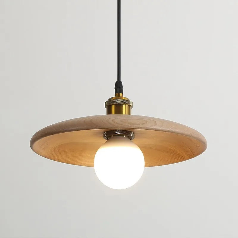 suspension en bois massif pour décoration intérieure moderne - vue 5 sur 15